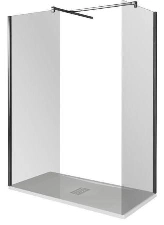 Душевой уголок GOOD DOOR WALK IN SP+P-100-C-В 100x90 прозрачное