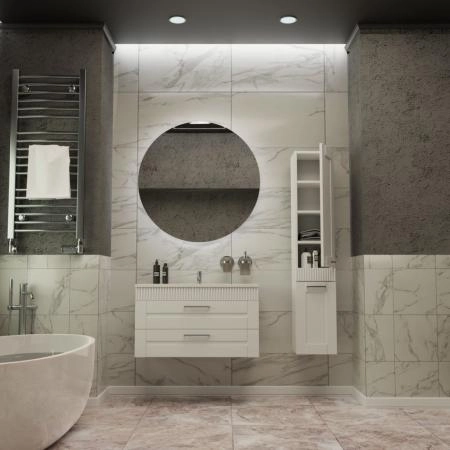 Тумба SANVIT Турин-2 100 подвесная Белый без раковины