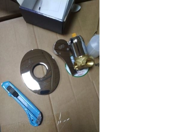 Смеситель для душа (биде) GPD ATROS MAD65 хром