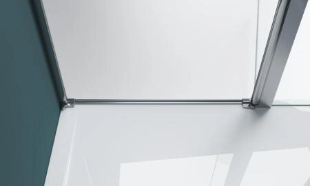 Душевая дверь BelBagno ETNA 100 прозрачное стекло 6 мм профиль хром ETNA-B-12-60/40-C-Cr