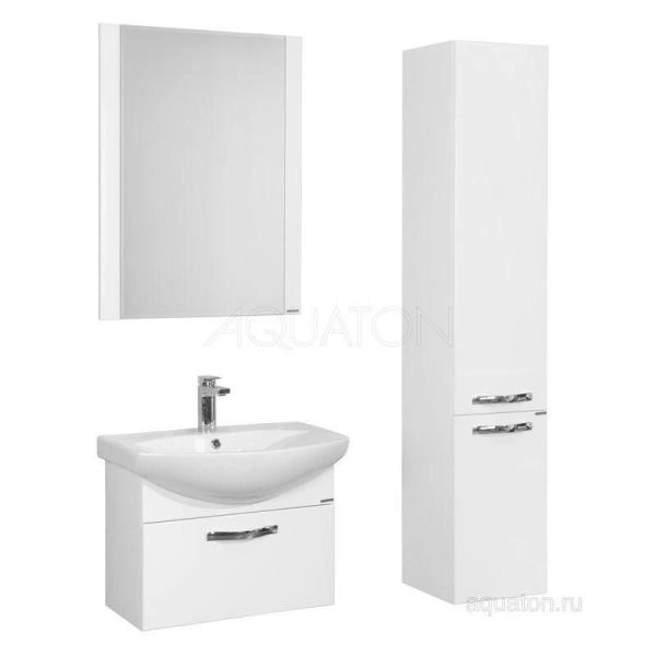 Акватон Ария 65 см тумба цвет белый