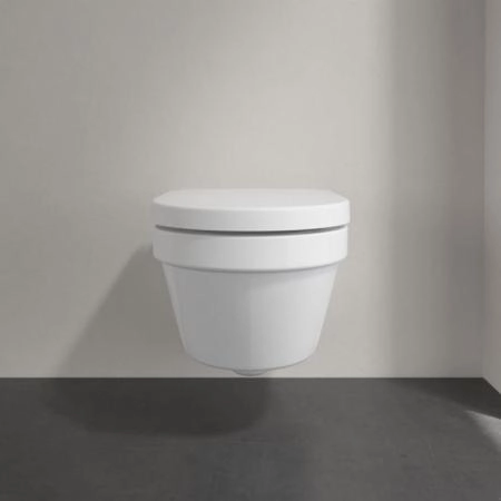 Villeroy&Boch Architectura Комплект Унитаз-подвесной 37х53х33см., сиденье с функцией QuickRelease, Softclose, цвет: альпийский белый