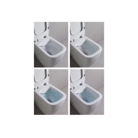 Artceram A16 Унитаз подвесной 36x52см, безободковый, saniglaze, the.reel, цвет: белый матовый