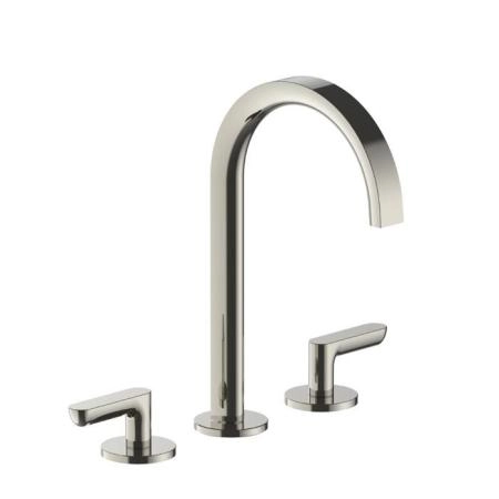 Fantini Icona Deco Смеситель для раковины на 3 отверстия, высота излива 194 мм., цвет: Nickel PVD