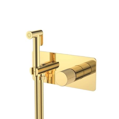 Смеситель гигиенический Boheme STICK GOLD LINEA 127-GG.3