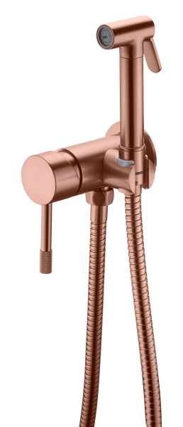 Смеситель гигиенический Boheme Uno. Brushed Bronze 467-BRB