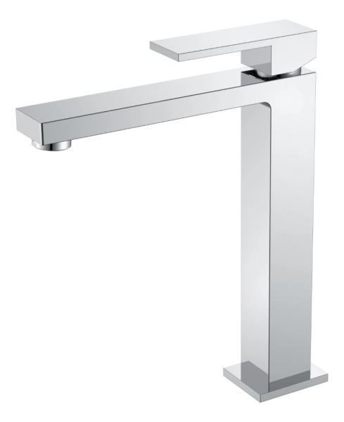 Смеситель для умывальника Boheme высокий Qubic Chrome 472-CR