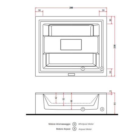 Gruppo Treesse Zen Минибассейн 280x235xh85см., комплектация PRO, фронт панель, нагреватель 3kw, хромотерапия 1, цвет: белый