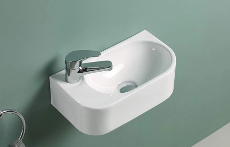 Раковина CeramaLux 78204R 40 см подвесная(на столешницу)