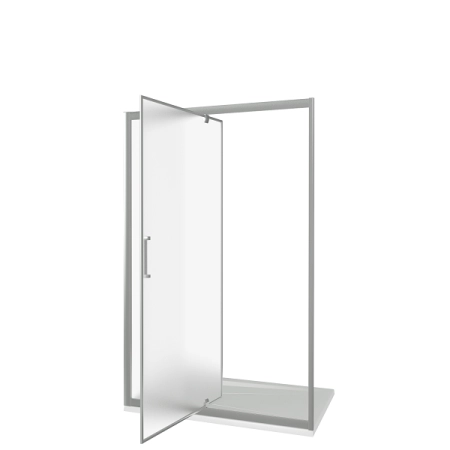 Душевая дверь GOOD DOOR Orion WTW-PD-140-G-CH 140x185 см