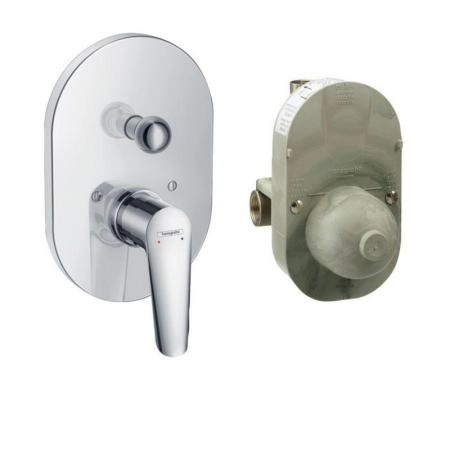Смеситель Hansgrohe Logis E71408000 на ванну хром