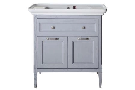 Тумба под раковину ASB-Woodline Гранда 85 Grigio