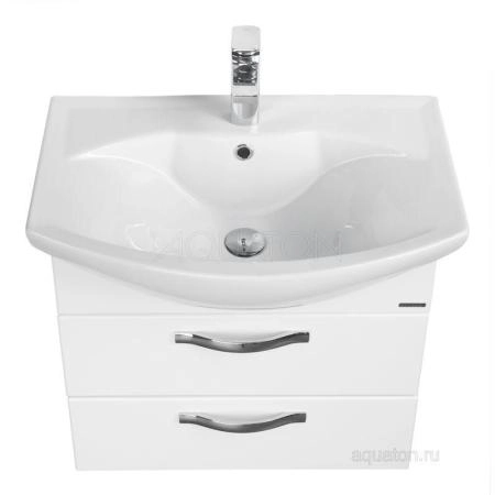 Тумба под раковину Акватон Ария 50М, цвет белый