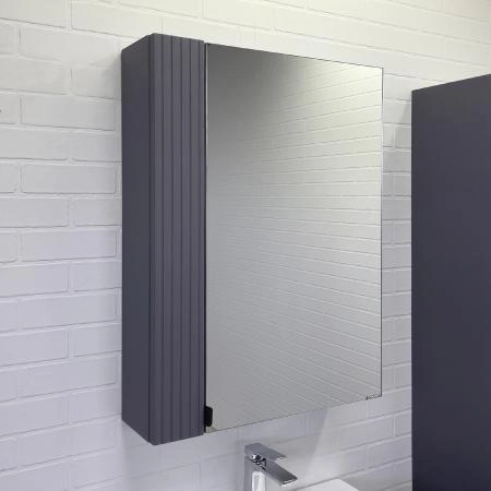 Зеркало-шкаф Comforty Лима-60 00-00019425 антрацит
