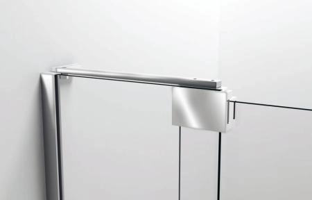 Душевая дверь Vincea Extra VDP-1E1011CLGM, 1000/1100, вороненая сталь, стекло прозрачное