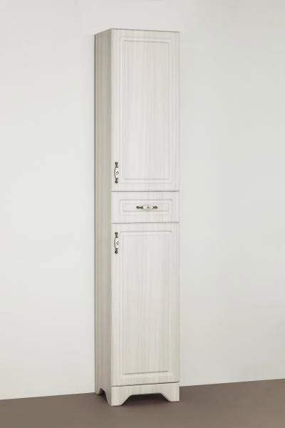 Шкаф для ванной Style Line Elfante Олеандр-2 напольный, рельеф пастель