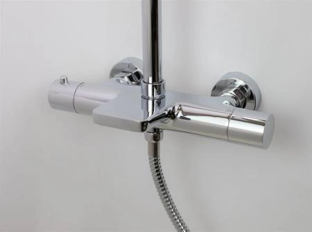 Душевая система ESKO c термостатом STT5054 хром