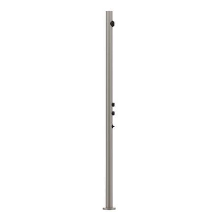 Gessi Origini Внешние части для уличной душевой стойки на 2 выход, цвет Steel Brushed