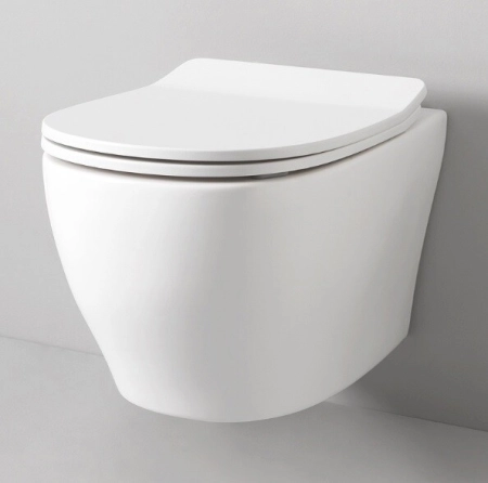 Artceram Ten 4.0 унитаз 360х520 мм, подвесной, комплект креплений, цвет белый матовый