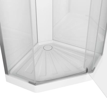 Душевая кабина Cerutti SPA CHIKA901T без крыши (90x90x215-225)