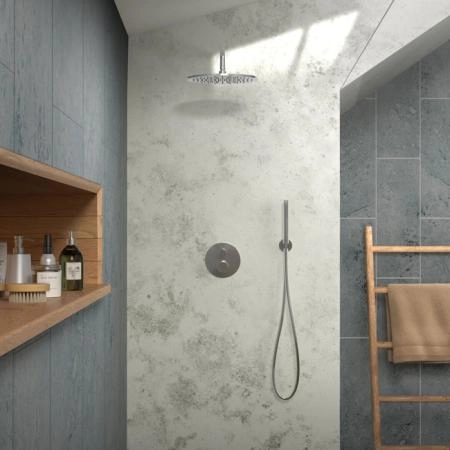 Ideal Standard Ceratherm T100 Душевой комплект: встраиваемый термостатический смеситель, верхний душ Ø30см., держатель, лейка для душа и шланг 175см., цвет: хром