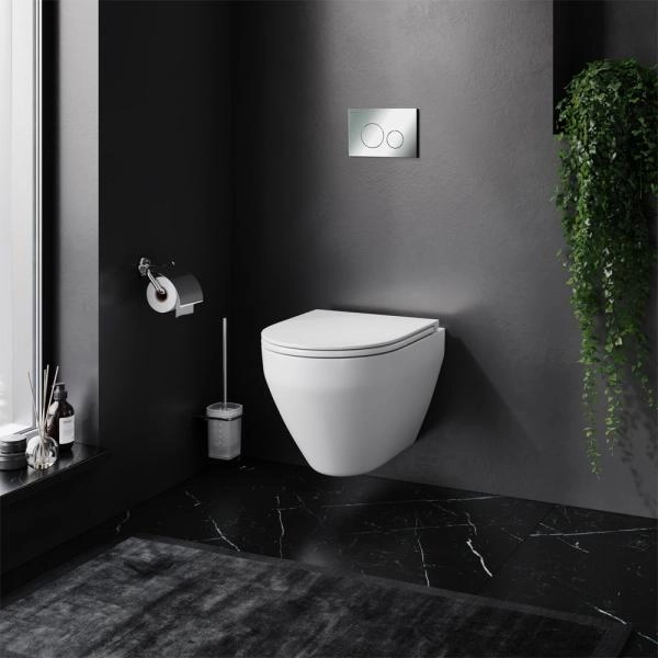 Комплект AM.PM Spirit 2.0 IS49051.701700 инсталляция с унитазом и клавишей глянц хром