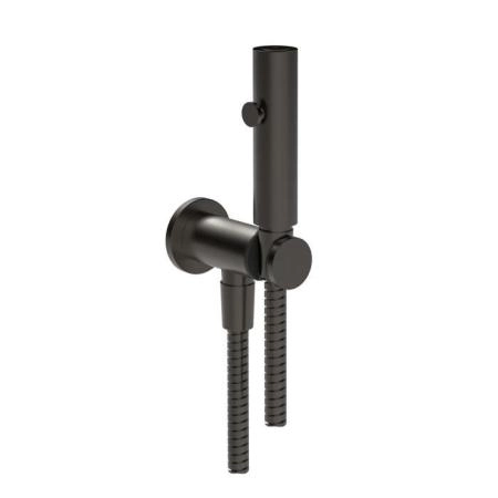 Gessi Ventaglio Комплект гигиенического душа, цвет: Black Metal Brushed PVD