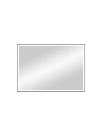 Зеркало Континент Frame black standart 1000x700 ЗЛП188 с подсветкой