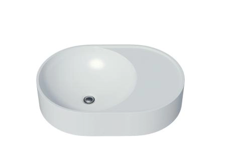 Раковина Uperwood Luna 50 см, овальная