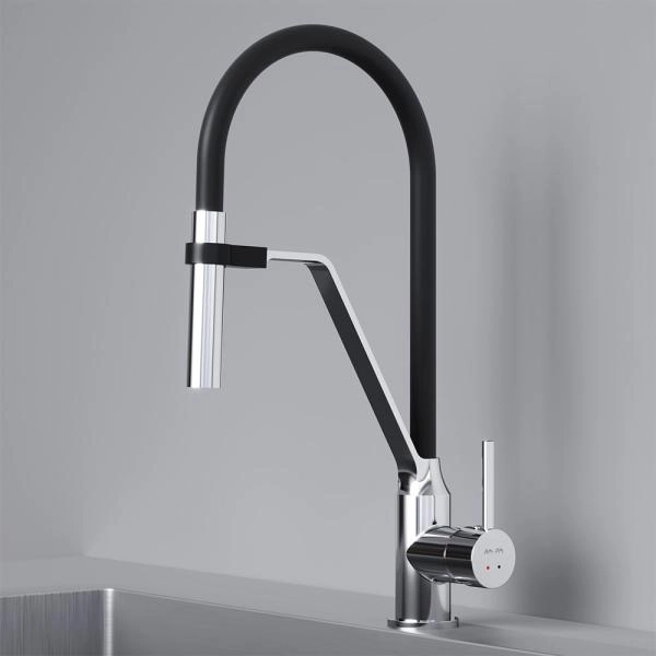 Смеситель для кухни AM.PM Like F8013000 хром, черный