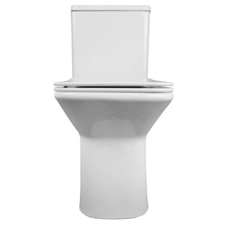 Унитазы Azario Унитаз-компакт безободковый Azario Formal AZ-1353B с крышкой микролифт