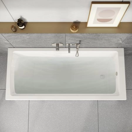 Ванна VitrA Neon 55840001000 180 x 80 см акриловая прямоугольная белая