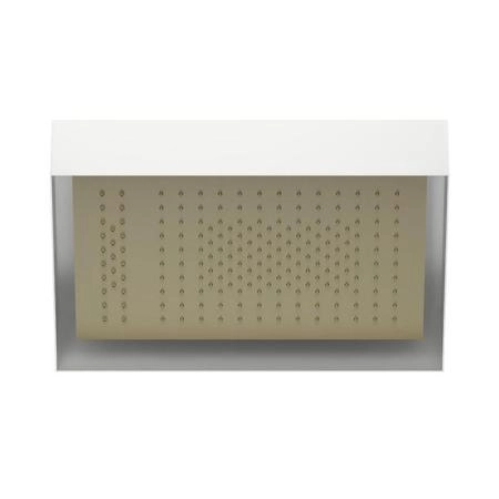 Fantini Acquafit Верхний душ 35х35см., потолочный, 2 потока, цвет: Matt British Gold PVD