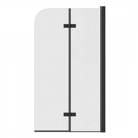 Шторка на ванну 80х140 см Maretti Valentina VA41R8014097-560, профиль черный