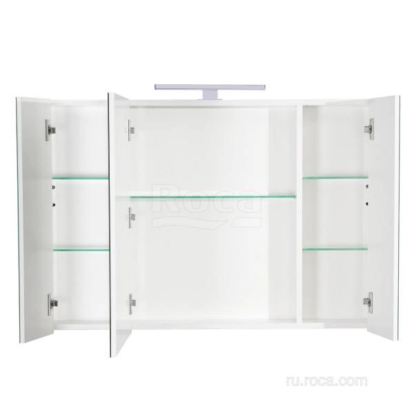 Зеркальный шкаф Roca Etna 100  белый глянец 857305806