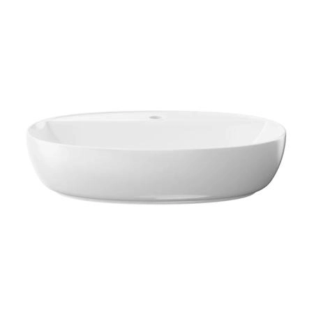 Раковина Kerama Marazzi PLAZA ПЛАЗА PLR.wb.60.1 накладная 60, белая глянцевая