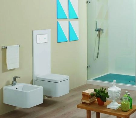 Панель стеклянная для инсталляции OLI Easy Move 601831 белый