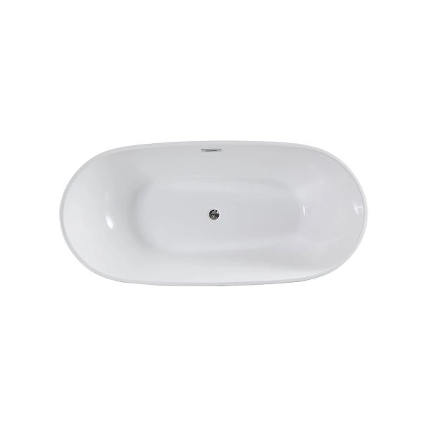 Ванна акриловая Vincea VBT-408-1600, 1600*815*580, цвет белый