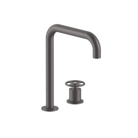 Fantini Fontane Bianche Смеситель для раковины, 2 отв., цвет: Matt Gun Metal PVD