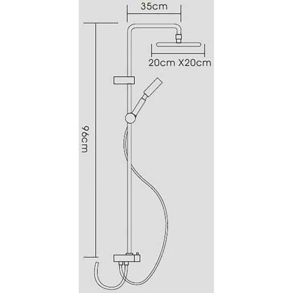 Душевая система Frap F2405 хром