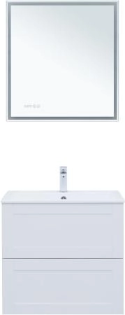 Тумба под раковину Aquanet Терра 70 белый матовый