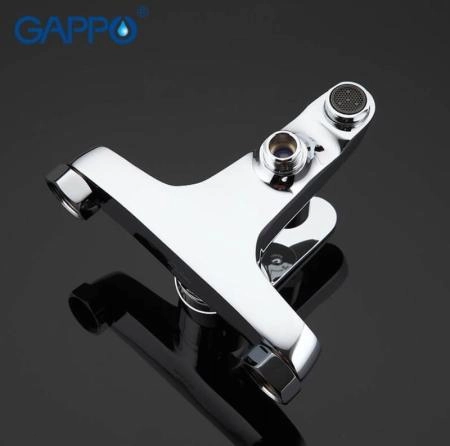 Смеситель Gappo G3236 для ванны длинный излив хром