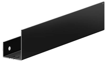 Полочка для душа KEUCO Universal Black Selection Черный матовый 24953370100 40-60 см