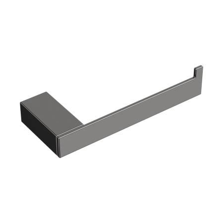 Держатель для туалетной бумаги Boheme без крышки Qubic Shine Gun Metal 10735-SGM
