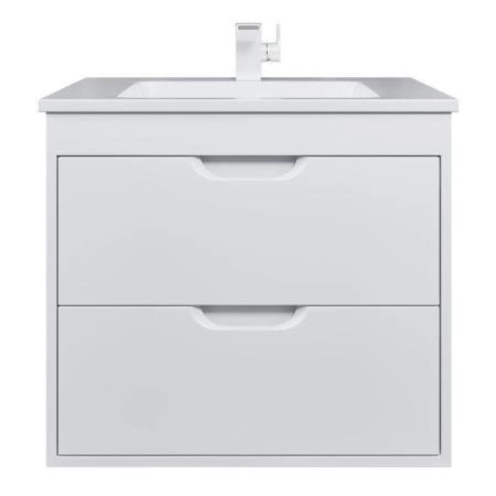 Тумба под раковину для ванной Uperwood Modul 65 см, подвесная, матовая, белая