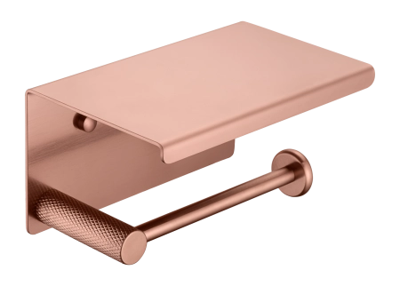 Держатель туалетной бумаги Boheme с крышкой UNO COPPER BRUSHED 10971-CB