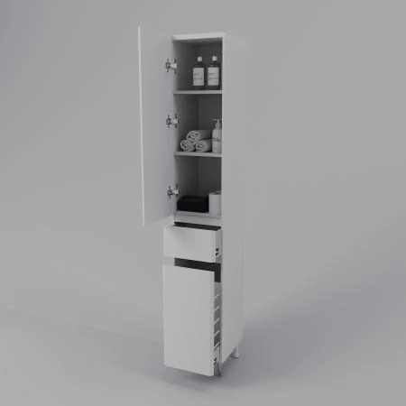 Колонна универсальная Style Line Атлантика 35 L с корзиной, Люкс антискрейч, PLUS