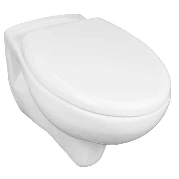 Унитаз подвесной Azario STELLA 370х400х550 безободковый, с быстросъемным сидением микролифт, белый (AZ-VT005+AZ-VT005sc)