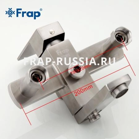 Душевая система Frap F2421для ванны, сатин