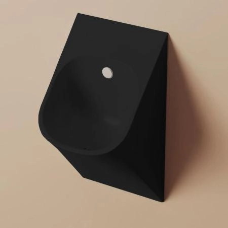 Artceram LA FONTANA 2.0 Писсуар подвесной 33х31хh62см, с сифоном и крепл., цвет: черный матовый